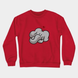 cute Elephant Crewneck Sweatshirt